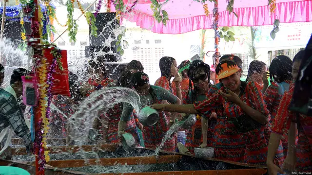 Water Festival in Burma