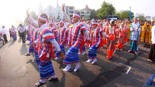 Water Festival in Burma