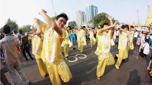 Water Festival in Burma