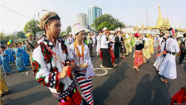 Water Festival in Burma