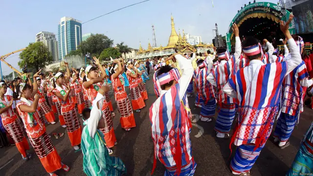 Water Festival in Burma
