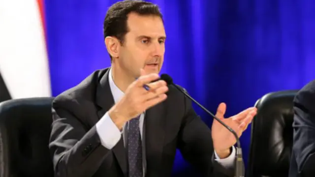 رئیس جمهور سوریه می‌گوید نیروهای وفادار به او دست بالا را دارند