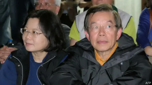 蔡英文和谢长廷