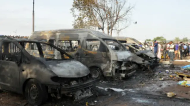 Harin bom a tashar Nyanya Abuja Najeriya