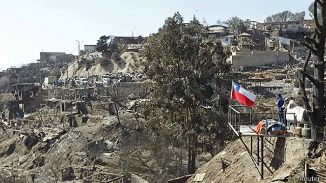 Incendio en Valparaíso