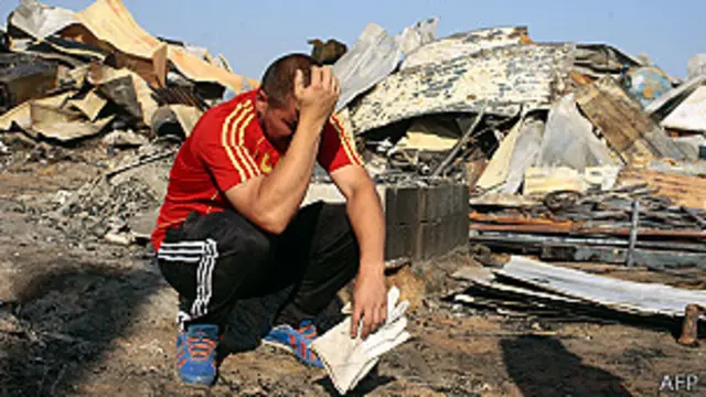 Incendio en Valparaíso