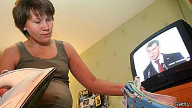 Mujer rusa embarazasa