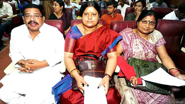 रणवीर यादव, पूनम यादव और कृष्णा यादव