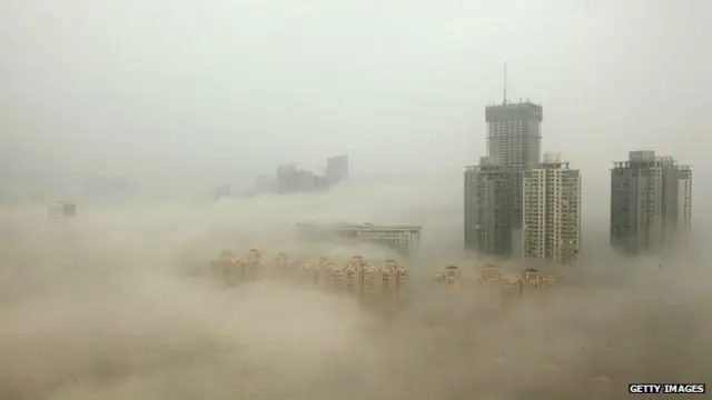 Polusi di Beijing dan New Delhi menyebabkan badai di Lautan Pasifik.