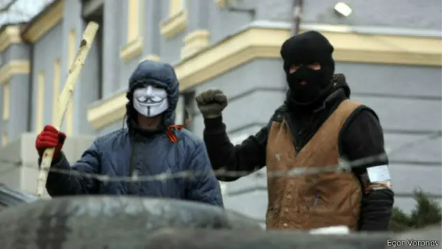 Баррикады в Донецке