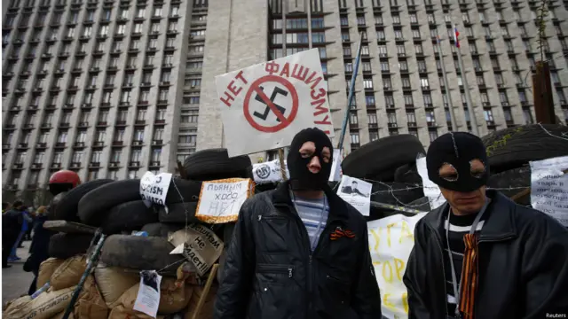 Сепаратисты в Донецке