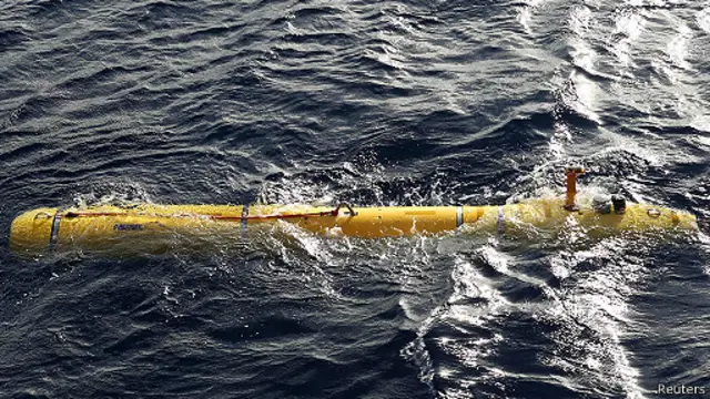 රොබෝ සබ්මැරීනය මුහුදු පතුලේ පැහැදිලි දර්ශන ලබා දී ඇත