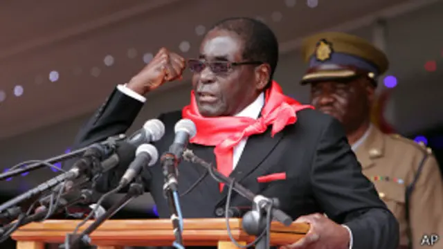 Президент Зимбабве Роберт Мугабе