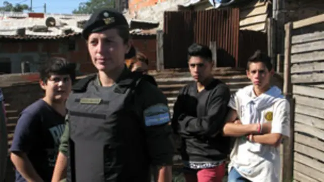 Gendarme en Rosario