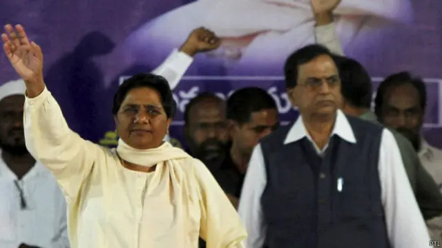 मायावती, सतीश शर्मा