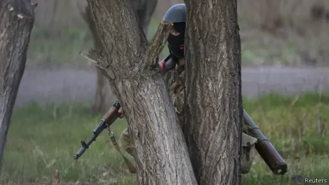 украинский солдат