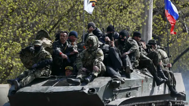 БТР в Краматорске