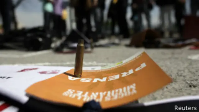 Память об убитом журналисте в Монтеррее