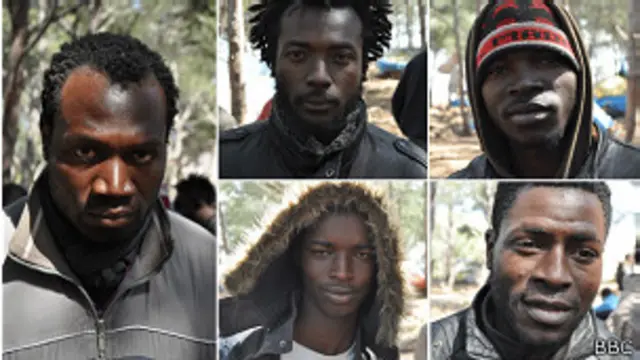 Inmigrante en el Monte Gurugú