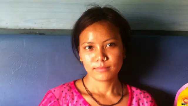 विवेक एक्सप्रेस में महिला यात्री