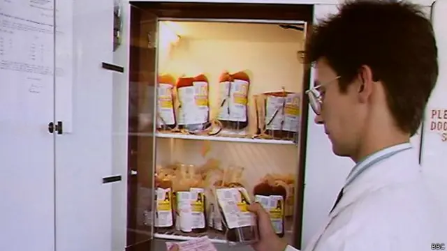 Banco de sangue | Crédito: BBC