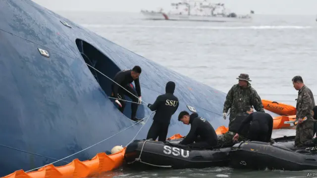 दक्षिण कोरिया नौका हादसा