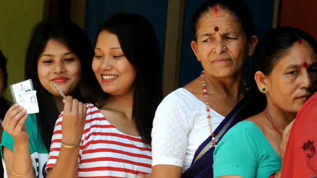 16वीं लोकसभा का चुनाव, सिलीगुड़ी का मतदान केंद्र