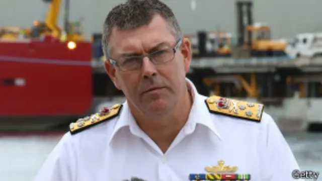 Kapten angkatan laut Australia, Ray Griggs, Getty