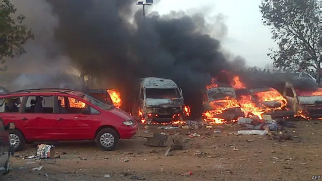 Ataque à bomba na Nigéria