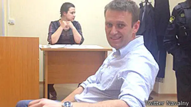 Алексей Навальный в Бабушкинском суде