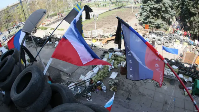 Первые жертвы противостояния на востоке Украины