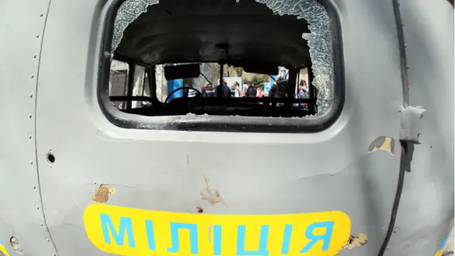 Первые жертвы противостояния на востоке Украины