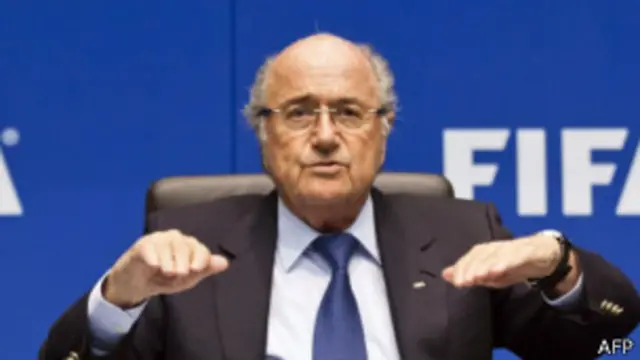 بلاتر يرأس الفيفا منذ 1998. 