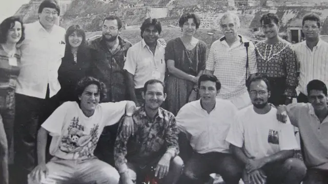 Taller Fundación García Márquez, foto Colección Particular