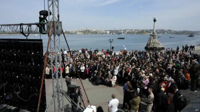 Жители Севастополя