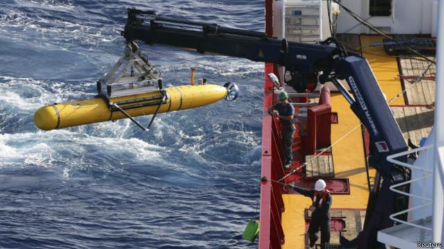 تعمل الغواصة بلوفين-21 بصورة آلية، ويمكنها التقاط الأجسام عبر رسم الخرئط في قاع البحر باستخدام السونار