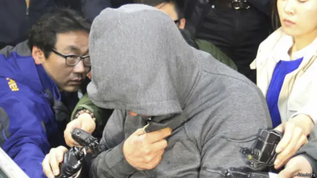 岁月号船长李俊锡（2014年4月17日）