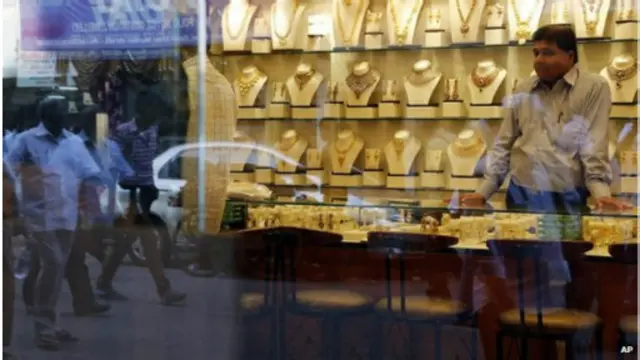 印度黄金首饰商店