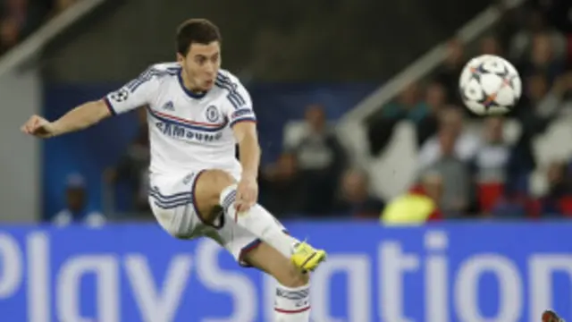Tiền vệ Eden Hazard, 23 tuổi, được đánh giá là nhân tố chính của tuyển Bỉ trong kỳ World Cup 2014