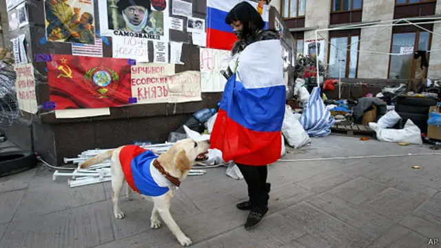 Мятежники в Донецке