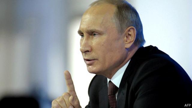 قال بوتين إن العلاقات بين روسيا والغرب يمكن أن تتحسن. 