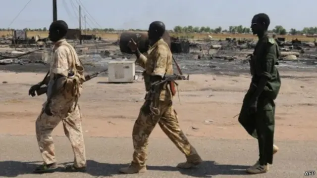 Повстанцы в Южнос Судане