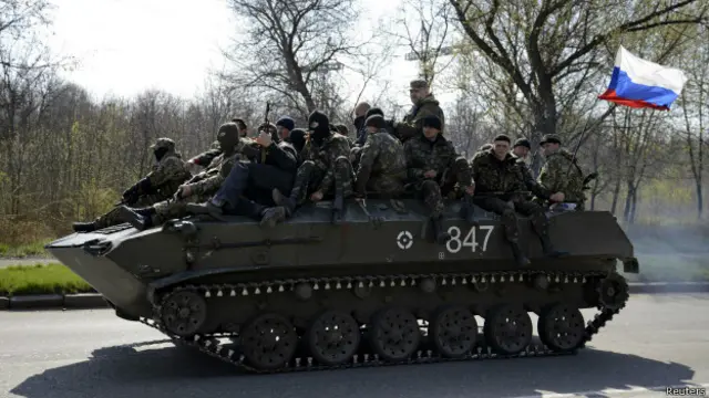 Пророссийские активисты