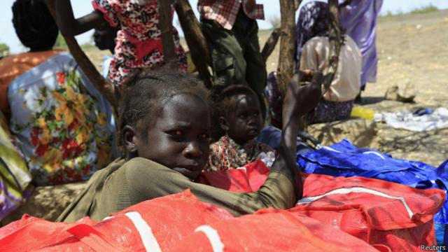 أكثر من مليون شخص فروا من منازلهم سبب القتال في جنوب السودان.