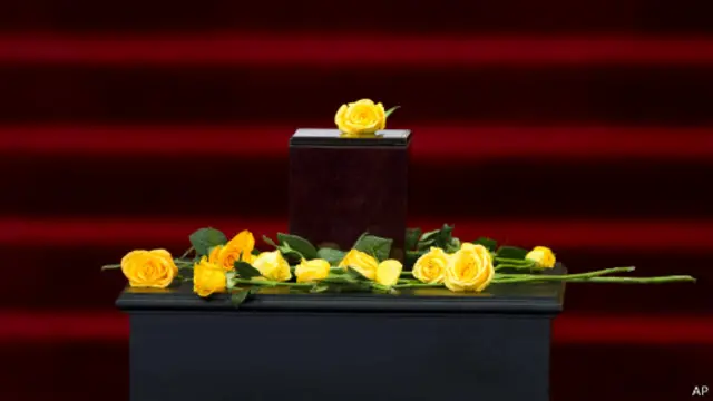 Урна с прахом Маркеса