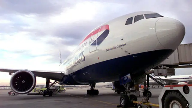 Боинг компании British Airways