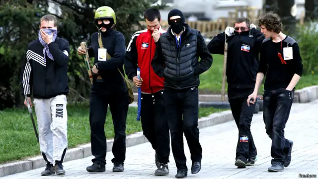 पूर्वी यूक्रेन में रूसी समर्थक