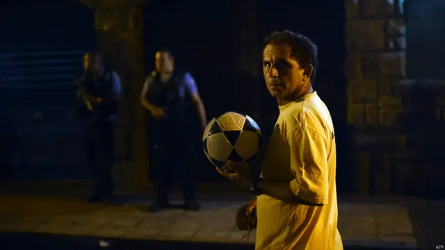 Protestas en favela de Río de Janeiro