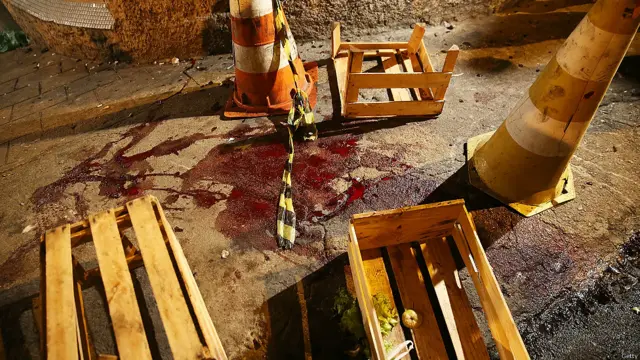 Protestas en favela de Río de Janeiro