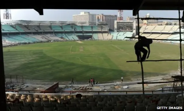 加尔各答著名的板球场“